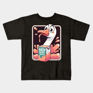 Silly Goose Juice Kids T-Shirt